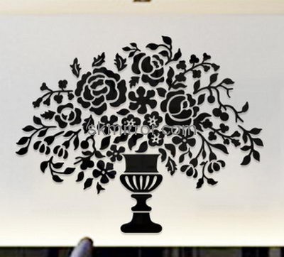 Customized acrylic wall sticker tree design decorative wall mirror mirror decorative wall sticker MS-121