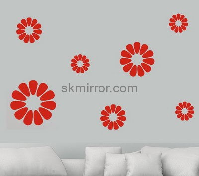 Wholesale acrylic mirror sticker sun mirror wall sticker 3d MS-109