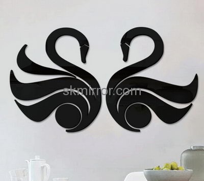 Hot sale acrylic 3d wall sticker ikea mirror wall sticker design MS-108