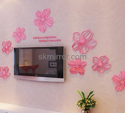 Factory custom design acrylic wall sticker MS-015