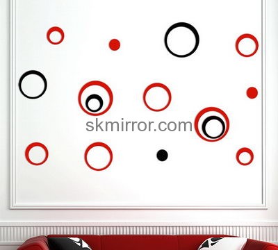 Factory custom design decorative wall mirror MS-025