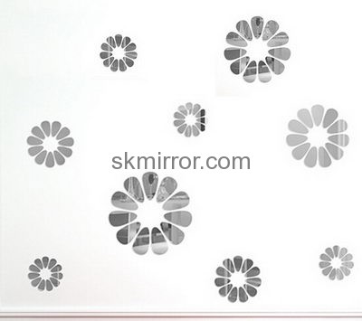 Factory custom design acrylic silver mirror MS-026