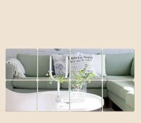 Wholesale custom acrylic home wall mirror sheet